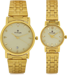 Titan NF617917YM08 BANDHAN Analog Watch For Couple Buy Titan NF617917YM08 BANDHAN Analog Watch For Couple NF617917YM08 Online at Best Prices in