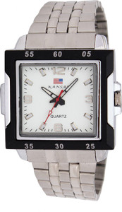 Kansas KAN-SS-028-WHT Analog Watch - For Men
