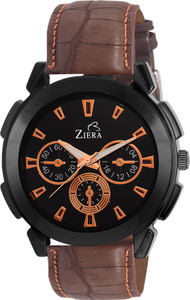 Ziera ZR7024 Special dezined collection Brown Analog Watch - For Men