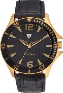 Swiss Grand N-SG-0809_Black Analog Watch  - For Men