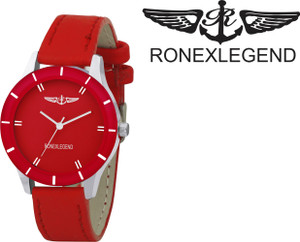 Ronexlegend rxd-4016 red analog rxd 4016 Analog Watch - For Girls