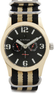 Titan 9473AP01J Purple Analog Watch - For Men