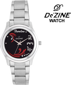 Dezine BLACK DESIGNER DIAL -LR072 Analog Watch - For Girls