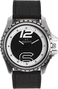 Marco MR-GR225-BLK-BLK Analog Watch  - For Men
