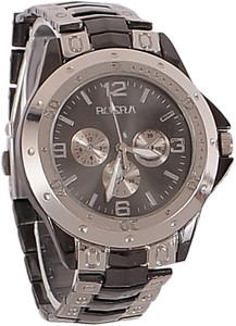 Rosra Silver-Grey-RTM09 Analog Watch - For Men