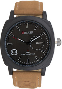 Curren Analog Analog Watch For Men Buy Curren Analog Analog Watch For Men CURREN.A.8139 LEATHER BLACK DIAL Online at Best Prices in India Flipkart