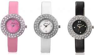Oleva OVD 177 Combo Analog Watch - For Women
