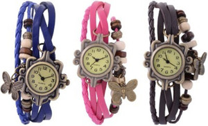 MKS Vin 007 Analog Watch - For Girls