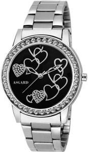 Asgard Silver Chain Decent Analog Watch - For Girls