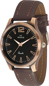 Marco MR-GR401-BLK-BRW Marco Analog Watch - For Men