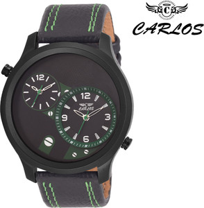 Carlos CR-DUALTIME-233 Analog Watch - For Boys