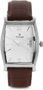 Titan 1530SL01 Classique Analog Watch - For Men