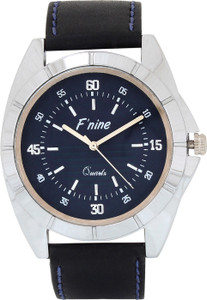 Fnine CASUAL STYLISH WATCH WITH BLUE STICHING STRAPS Analog Watch - For Men