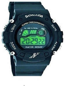 Sonata super fiber p03 sports Digital Watch - For Men