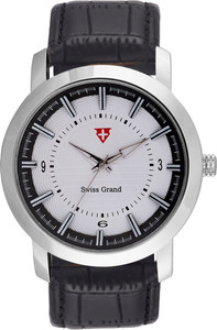 Swiss Grand S-SG-0821_White Analog Watch - For Men