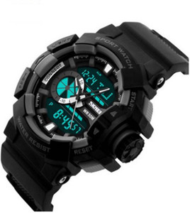 Abrexo Abx S-kmei 1117RED Sports Analog-Digital Watch - For Men