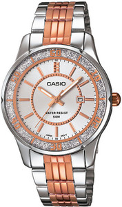 Casio A896 Enticer Ladies Analog Watch - For Women