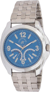 Pittsburgh Polo Club PBPC-398-SS-BLU Analog Watch - For Men