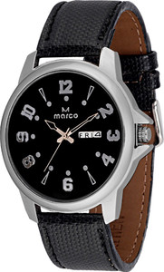 Marco MR-GR079-BLK-BLK Analog Watch - For Men