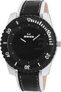 Marco ELITE MR-GR 1242-BLKWHT-BLK Analog Watch  - For Men