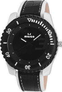 Marco ELITE MR-GR 1242-BLKWHT-BLK Analog Watch - For Men