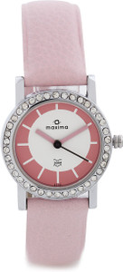 Maxima 27121LMLI Swarovski Analog Watch - For Women
