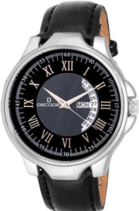 Decode GR-5042 Black Matrix Collection Analog Watch - For Men