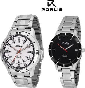 Rorlig RR_6050 Couple Analog Watch - For Couple