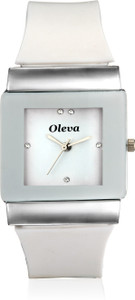 Oleva OPUW-30-WHITE Analog Watch - For Women