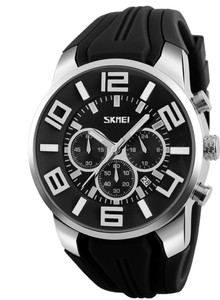 Skmei Gmarks -8219-Black Sports Analog Watch - For Men & Women