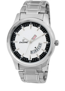 Dezine DZ-GR1000-WHT-CH Analog Watch - For Men