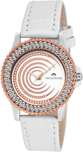 Swisstone VG520CP-WHITE Analog Watch - For Women