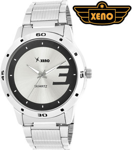 Xeno BN_C1D502 Silver Metal Silver Dial New Look Fashion Stylish Modish Watch - For Boys