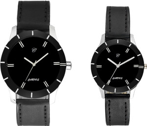 Carios CR1004 | High Quality | Combos of Stylish Fashionable Hot Black Modish Elegant Analog Watch - For Men & Women