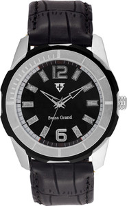 Swiss Grand Sg-8000_black Grand Analog Watch - For Men
