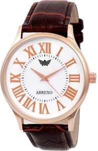 Abrexo Abx-3096BRN Formal Series Analog Watch  - For Men