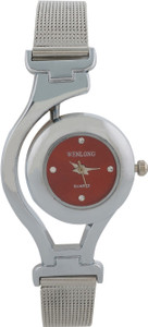 Wenlong silver Analog Watch - For Girls