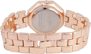 Super Drool SD0136_WT_GOLDWHITE Analog Watch  - For Women