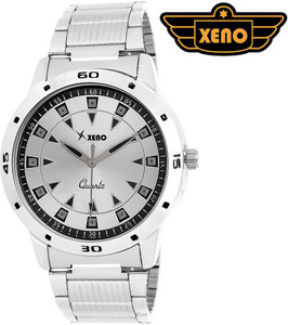 Xeno BN_C1D501 Silver Metal Silver Dial New Look Fashion Stylish Modish Analog Watch - For Boys