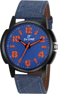 Dezine DZ-GR062-BLU-BLU Analog Watch - For Men & Women