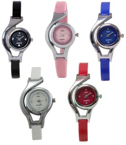 Codice Glory pack of 5 World-Cup Analog Watch  - For Women