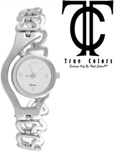 True Colors Simple & Sobber Look Silver Queen 2016 Analog Watch - For Women