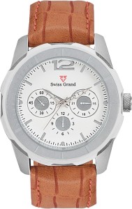 Swiss Grand N-SG-8000_White Analog Watch  - For Men