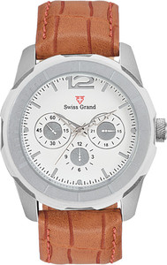 Swiss Grand N-SG-8000_White Analog Watch - For Men