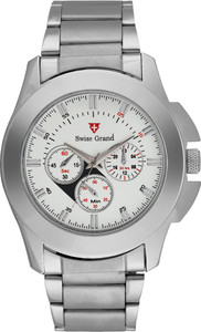 Swiss Grand Sg-0800_white Grand Analog Watch - For Men
