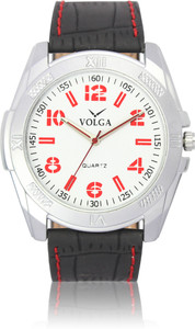 Volga VLW050029 Casual Leather belt With Designer Stylish Branded Fancy box Analog Watch - For Men