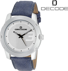 Decode Invictus083 WHT BLUE Matt Finish Steel Analog Watch - For Men