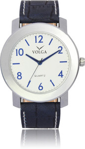 Volga VLW050011 Casual Leather belt With Designer Stylish Branded Fancy box Analog Watch - For Men