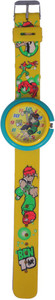 RIDASU Ri Stylish Yellow Ben10 Analog Watch - For Boys