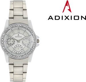 Adixion 9401SMB2 New Chronograph Pattern Stainless Steel Analog Watch - For Women